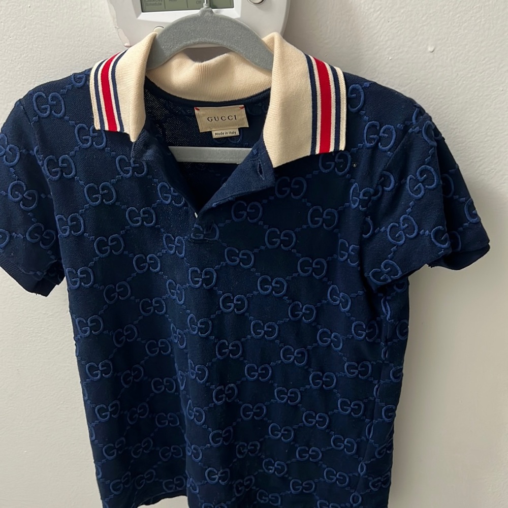 Original boy Gucci polo shirt